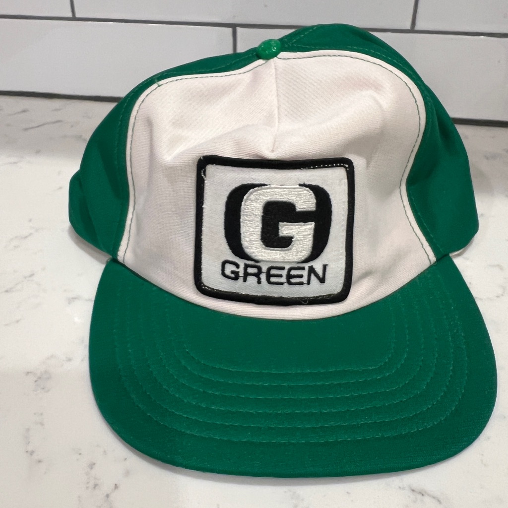 Vintage Green Trucker Hat
